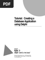 Delphi - Creating A Database Application Using Delphi PDF