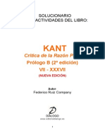 Kant 2012 Solucionario (Guía, Cuestiones y Ejercicios, Catecismo) PDF