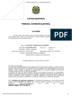 Certidão de Quitação Eleitoral - Tribunal Superior Eleitoral