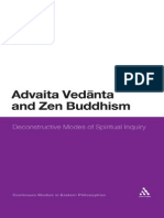 Deconstructing Advaita Vedanta and Zen