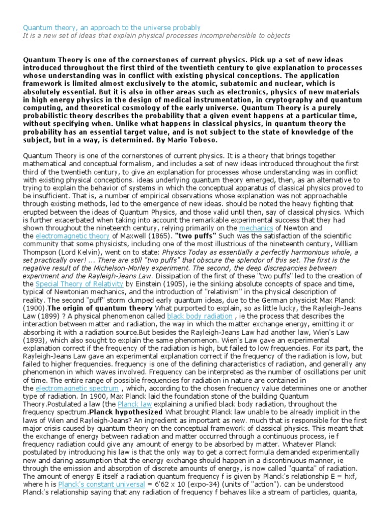 EXPLAIN QUANTUM THEORY IN SIMPLE TERMS visual data 4