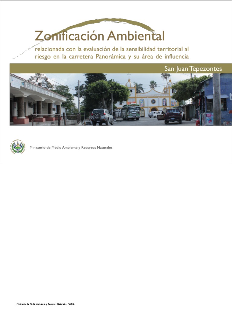 Zonificacion Ambiental San Juan Tepezontes | PDF | Suelo | Los bosques