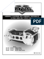 Assembly Diagram and Assembly Reference Ultima 8mm Belt Drive Units