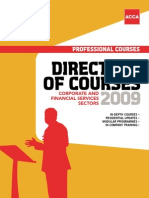 ACCA Course Directory 2009
