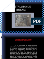 Rockburst Estallidos De Roca Mineria Temblores