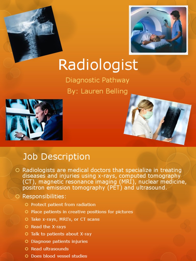 Radiologist PDF Radiology Medical Equipment
