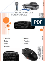 Componentes Perifericos de Una Computadora