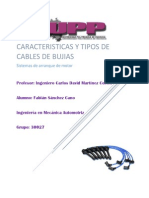 Caracteristicas y Tipos de Cables de Bujias