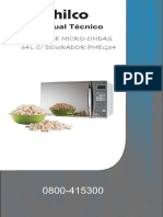 Manual Forno Microondas Philco Mod. Pmeg34