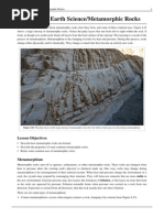 Regional vs Contact Metamorphism Explained | PDF | Rock (Geology) | Geology