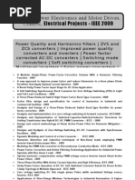 Download IEEE Electrical IEEE Project Titles 2009 - 2010 NCCT Final Year Projects by ncctrtp SN20107373 doc pdf
