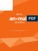 Anomali Studio - Company Profile 2014