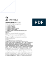 Functiile Managementului