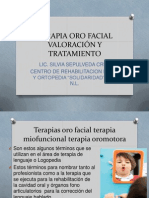 Terapia Oro Facial Valoración y Tratamiento