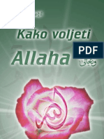 Kako Voljeti Allaha - Dr. Ahmed Cagil