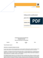 (PROGRAMA)Educacion Ambiental Para La Sustentabilidad Lepree