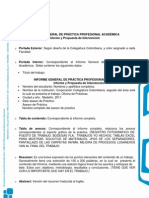Pautas Informe General de Práctica 02-2011