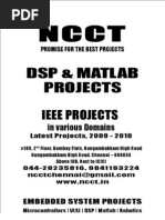 Download MATLAB Project Titles 2009 - 2010 NCCT Final Year Projects by ncctrtp SN20109909 doc pdf