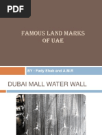 Famous Land Marks of Uae