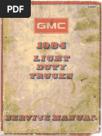 Download 1984 GMC Light Duty Trucks Service Manual by Roberto Stefani SN201102791 doc pdf
