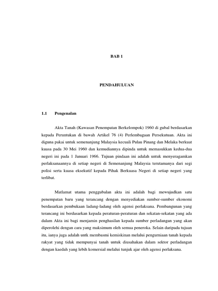 Tanah Felda Pdf