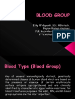 Presentasi Golongan Darah Fakultas Kedokteran Yarsi