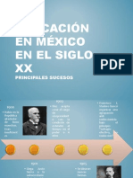 Educación en México - SigloXX