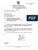 Murphy Oil Water Permit Violations August 27 2008 Compliance Order WE CN 08 0410