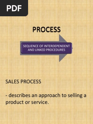 Sales Process