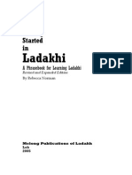 28 Getting Started in Ladakhi A Phrasebook