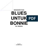 Kumpulan Puisi Blues Untuk Bonnie - Ws Rendra