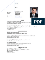 Resume (CV) of Dr. Douvartzides Savvas