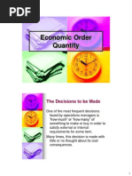 Economic Order Quantity