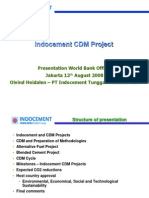 Indocement CDM Project Presentation