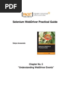 Selenium WebDriver Practical Guide Sample Chapter