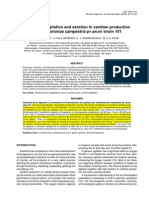 Influence of Agitation and Aeration in Xanthan Production