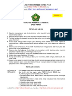 Soal Tes Potensi Akademik SPMB PTAIN Gratis 9 PDF