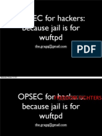 D1T3 - The Grugq - OPSEC - Because Jail Is For Wuftpddrhdh