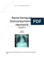 Asma Bronquial, Bronconeumonia y Neumonia