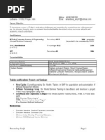 Resume Raman Deep Singh