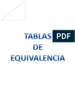 Tablas de Equivalencias[1]