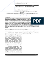 Model - Pape Performance Appraisal of River Stone As A Coarse Aggregate in Concrete