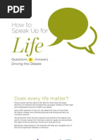 Download How to Speak Up for Life by The Heritage Foundation SN201208788 doc pdf