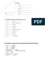 ITA 1 - Esercizi Essere Avere, Numeri