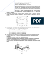 PSG College of Technology, Coimbatore 641 004 Department of Production Engineering 08P601 Design of Machine Elements, Tutorial - Ii