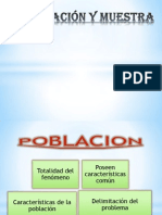 POBLACIÓN Y MUESTRA