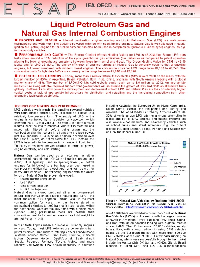 EB T03 LPG-CH4 Eng GS-GCT | PDF | Liquefied Petroleum Gas | Natural Gas
