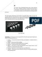 FFP Workshop:-04: MACHINING: - It Is The Process of Removing Metal From The Job To Get Required Shape & Size