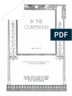 In The Continuum: Vol. I, 5