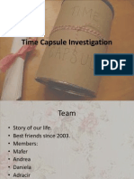 Time Capsule Investigation Mafer